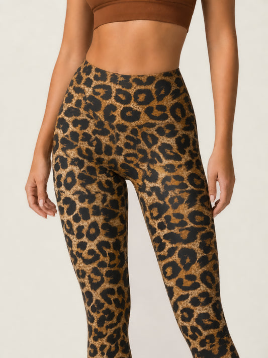 Golden Hour Leopard High-Rise Leggings