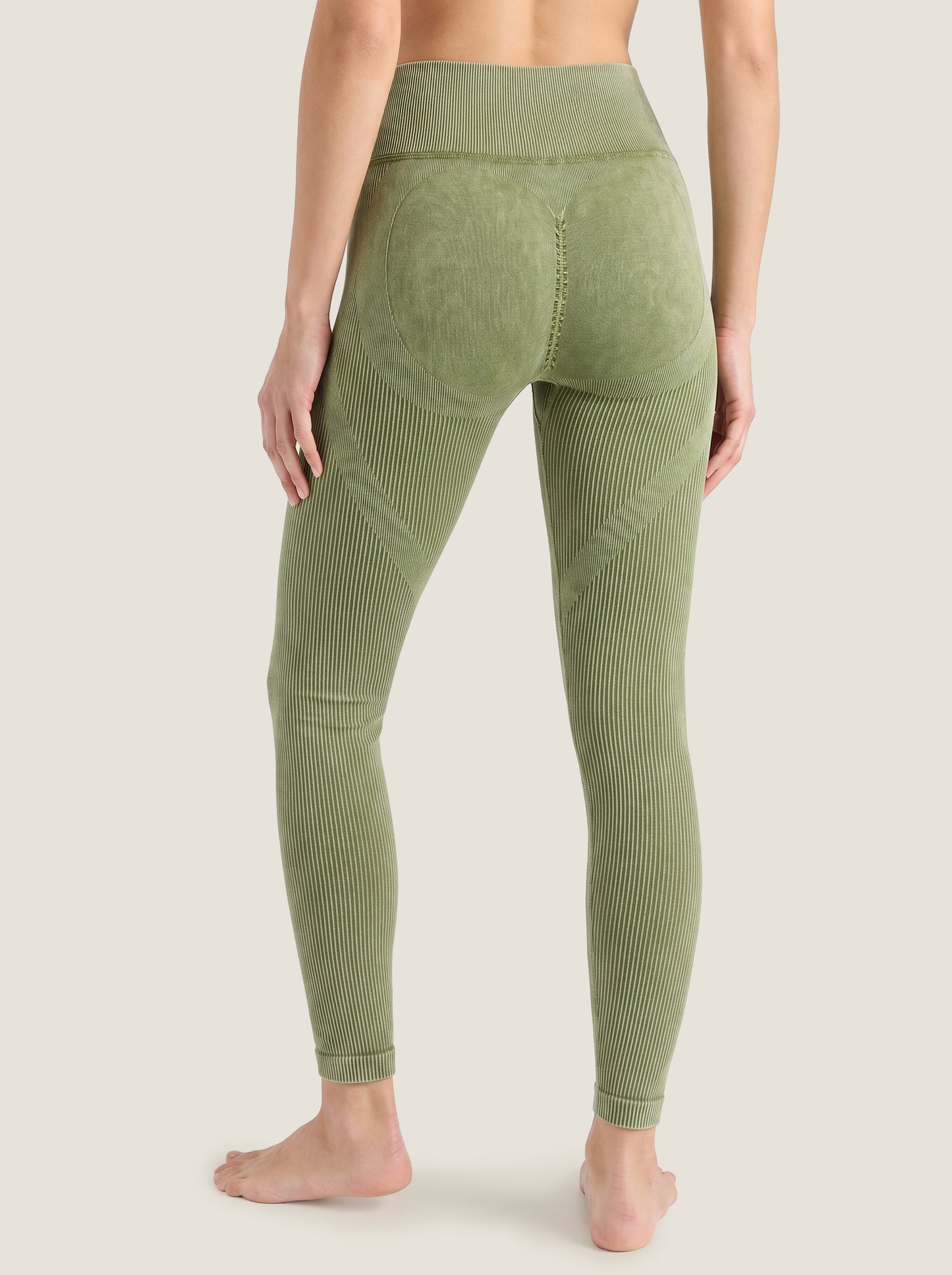 V-Line Mineral Wash Seamless Leggings