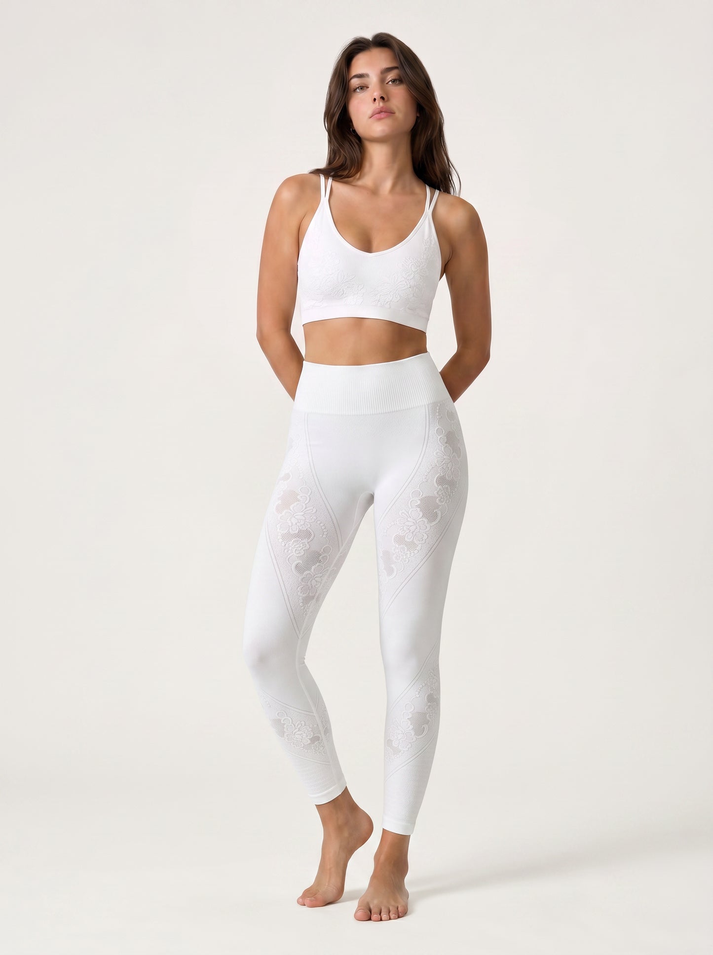 The Aura Series: Floral Jacquard Bra