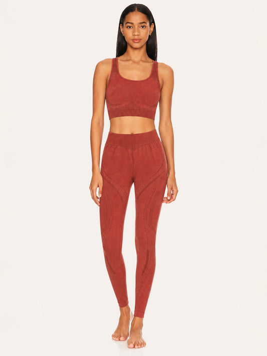 The Serenity Series Mineral Wash Seamless Sports Bra