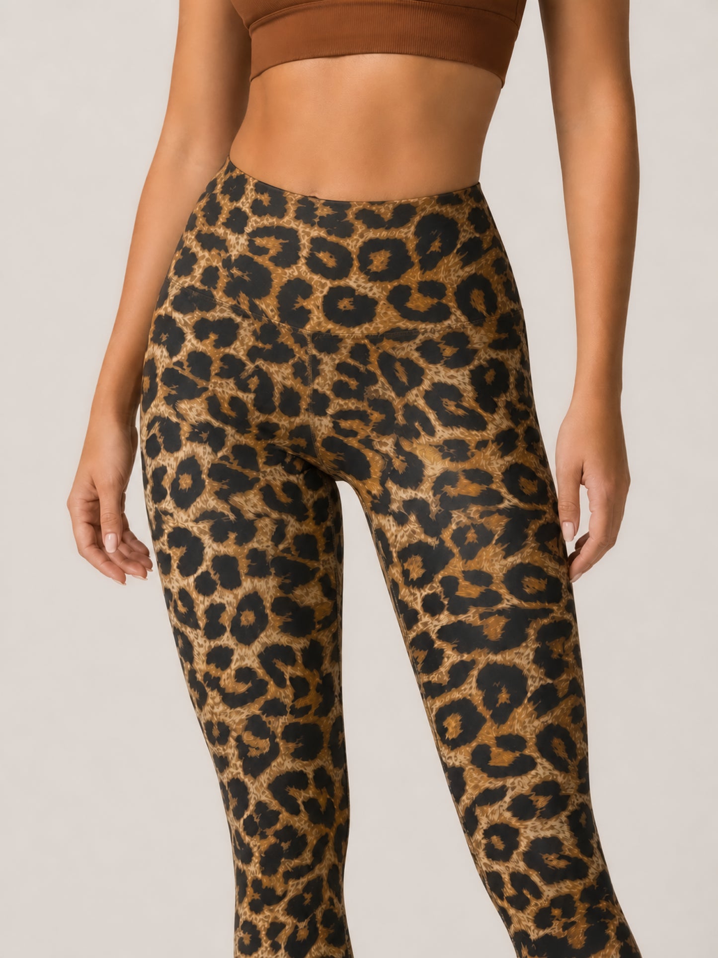 Golden Hour Leopard High-Rise Leggings