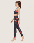 Strange Nights Longline Sports Bra Set