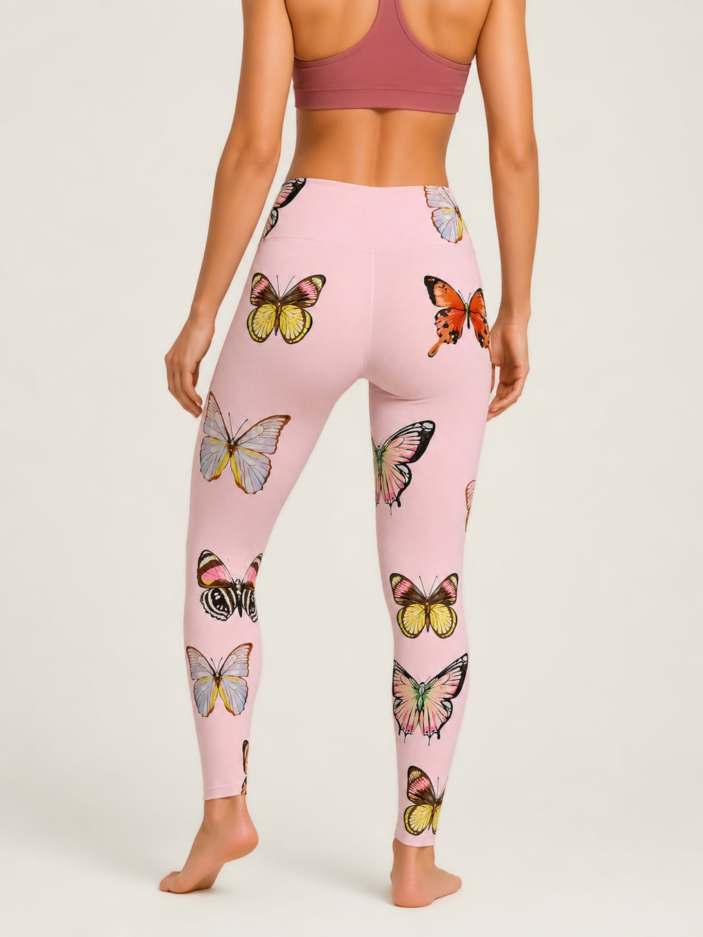 Butterfly Bloom High-Rise Leggings