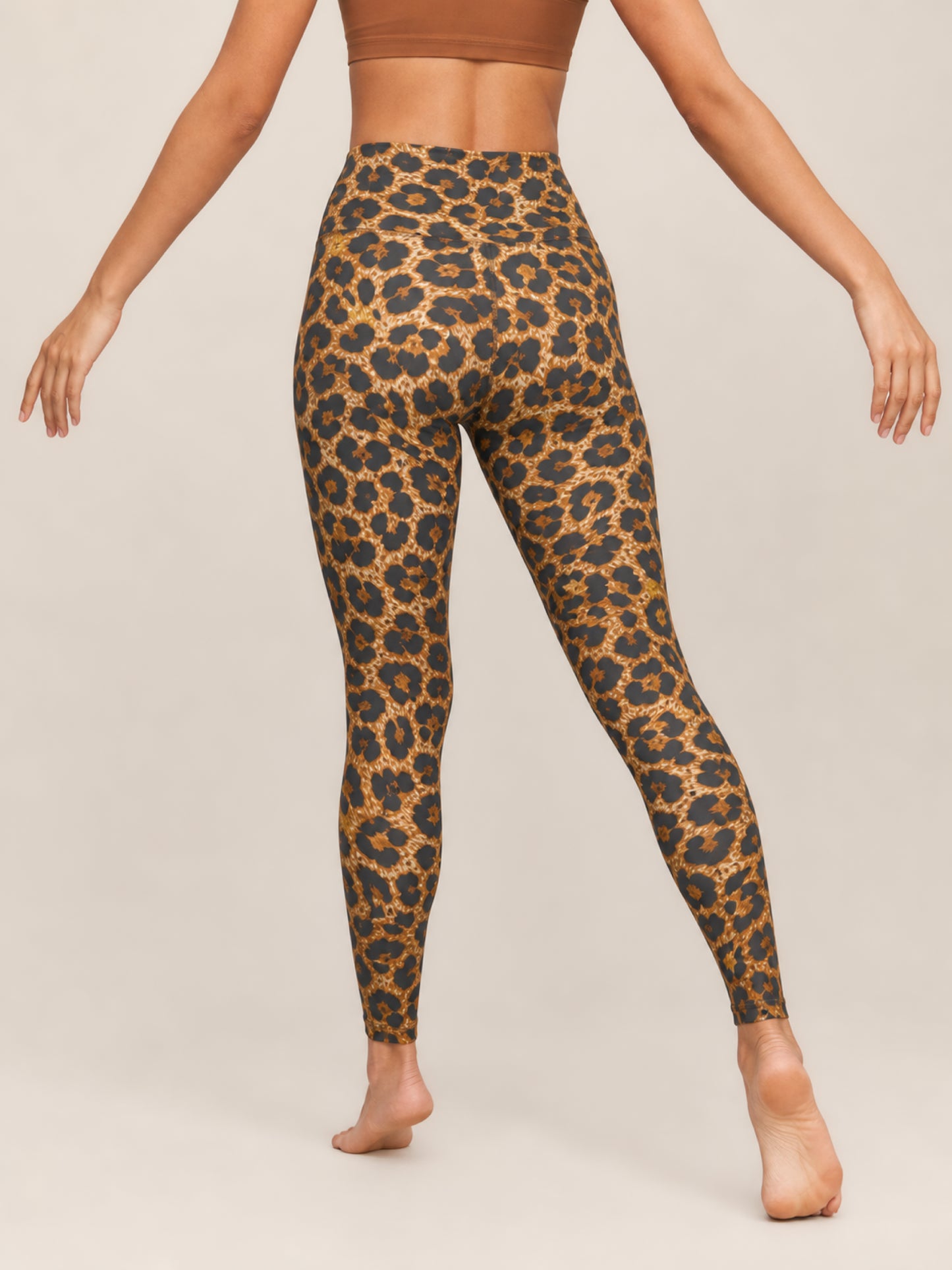 Golden Hour Leopard High-Rise Leggings