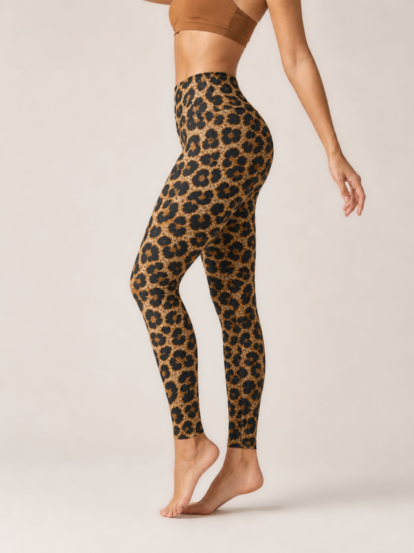 Golden Hour Leopard High-Rise Leggings