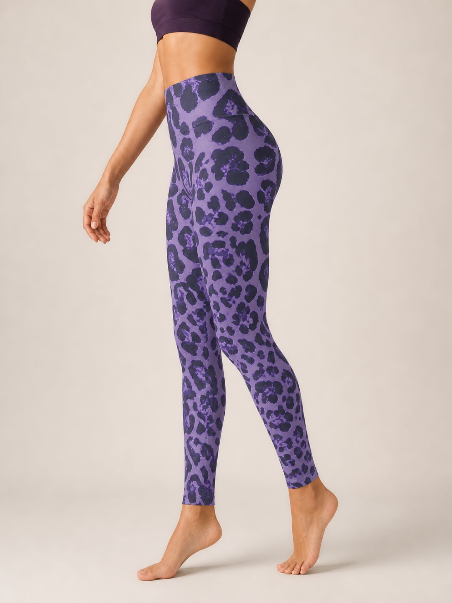 Twilight Leopard High-Rise Leggings