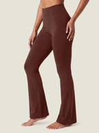Utility Flap-Pocket Flare Leggings