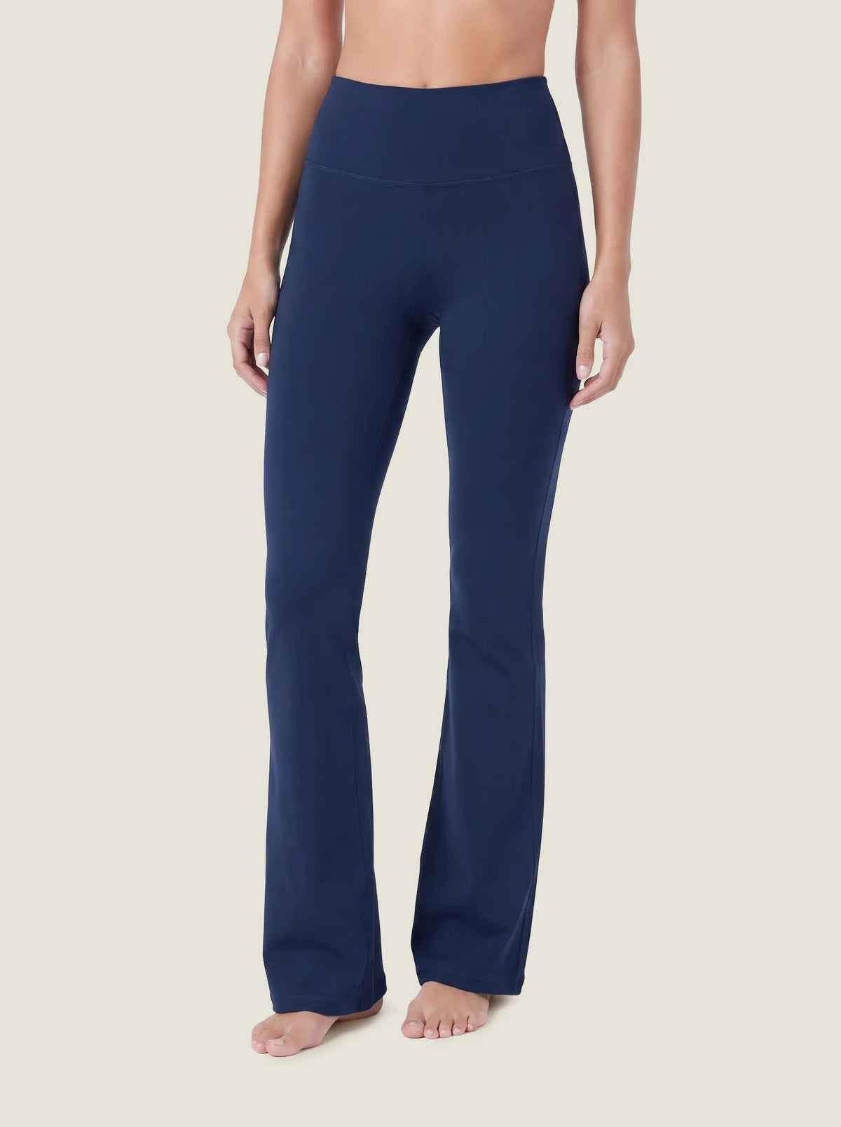Utility Flap-Pocket Flare Leggings