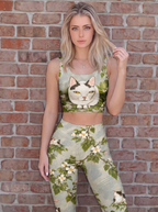 Garden Cat Blossom Crop Top Set