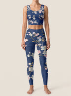 Cherry Blossom Sports Bra Set