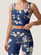 Cherry Blossom Sports Bra Set