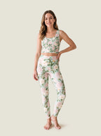 Soft Floral Garden Bralette Set