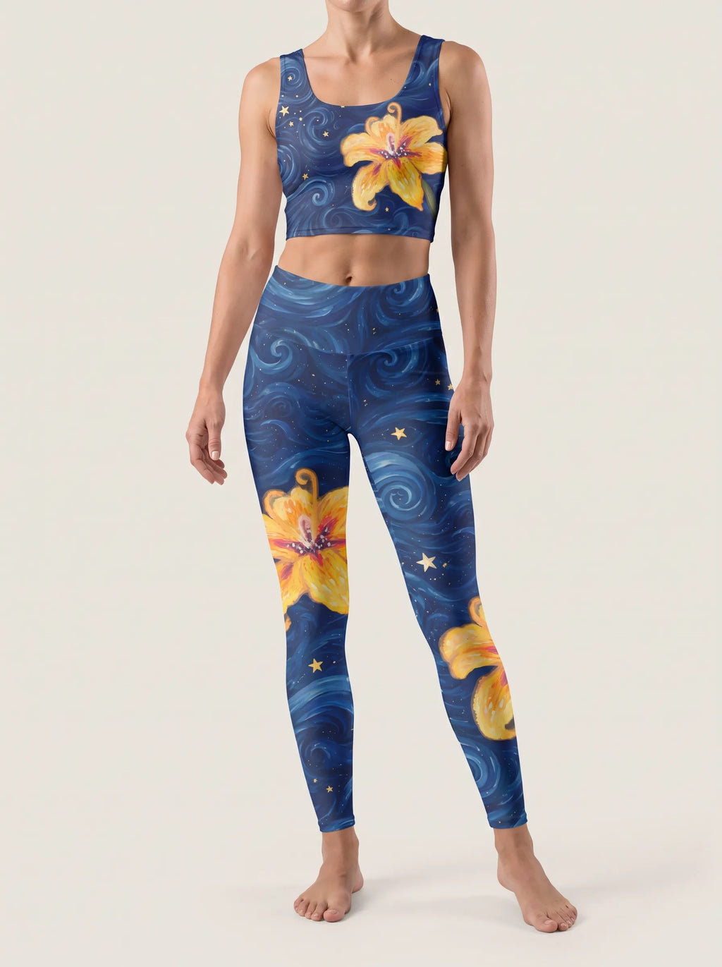 Starlit Lily Sports Bra Set