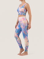 Painted Bloom Sports Bra Set