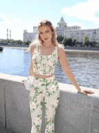 Soft Floral Garden Bralette Set