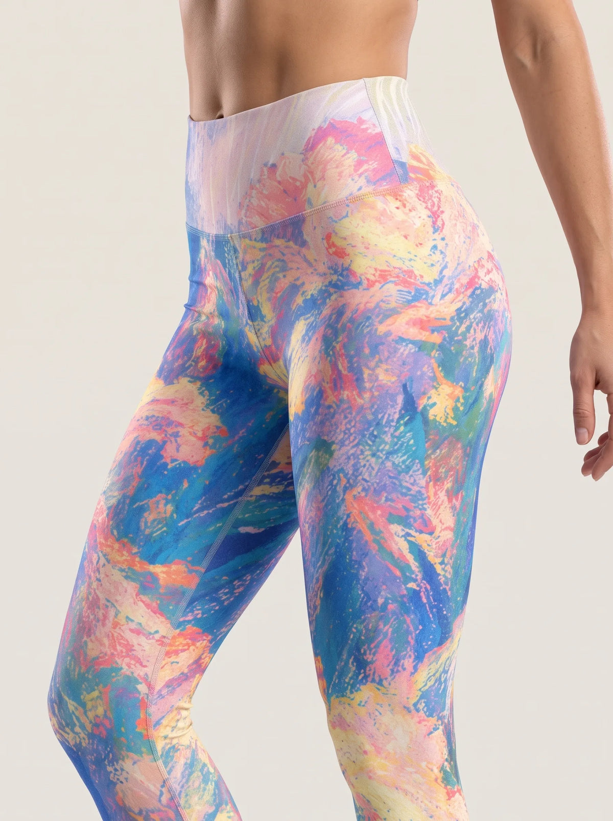 Painted Bloom Sports Bra Set