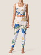 Botanical Bloom Sports Bra Set