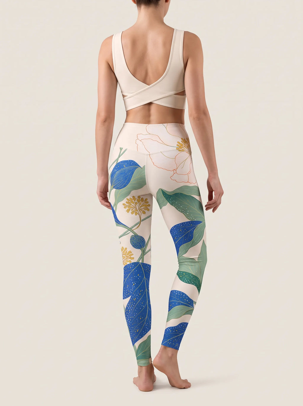 Botanical Bloom Sports Bra Set
