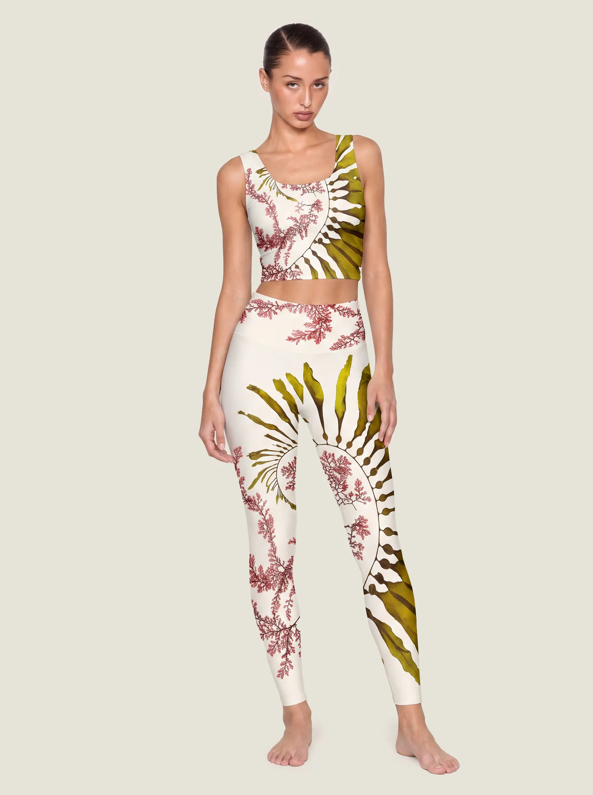 Seaweed Botanical Sports Bra Set