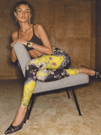 Vintage Lace Garden High-Rise Leggings