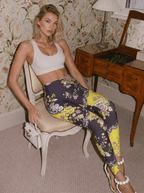 Vintage Lace Garden High-Rise Leggings
