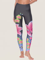 Butterfly Orchid Bloom Sports Bra Set