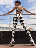 Melting Clock Wonderland Sports Bra Set