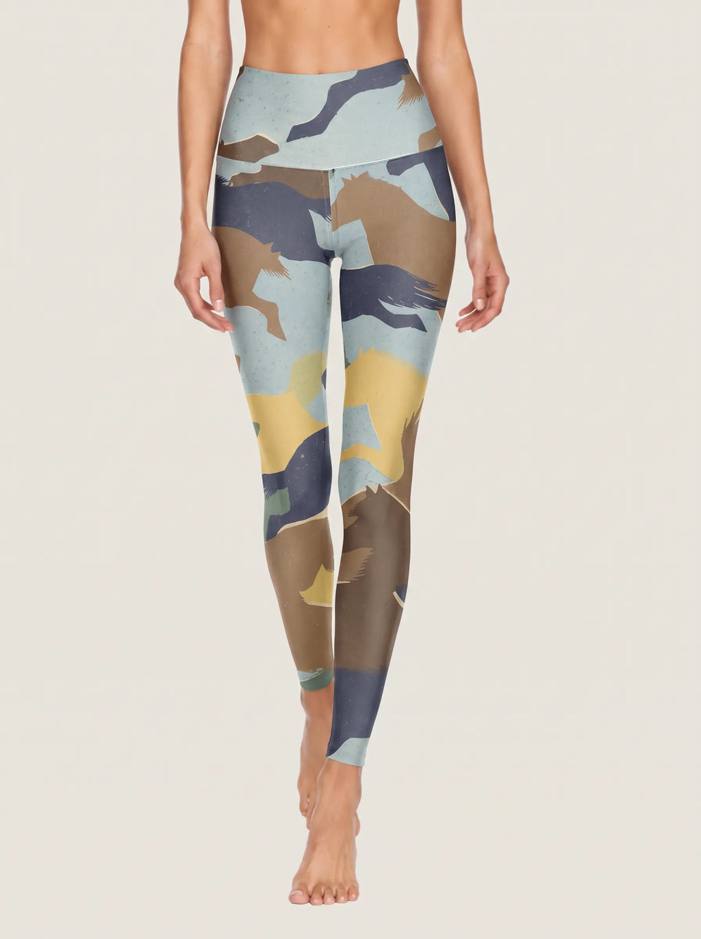 Wild Horse Landscape Sports Bra Set