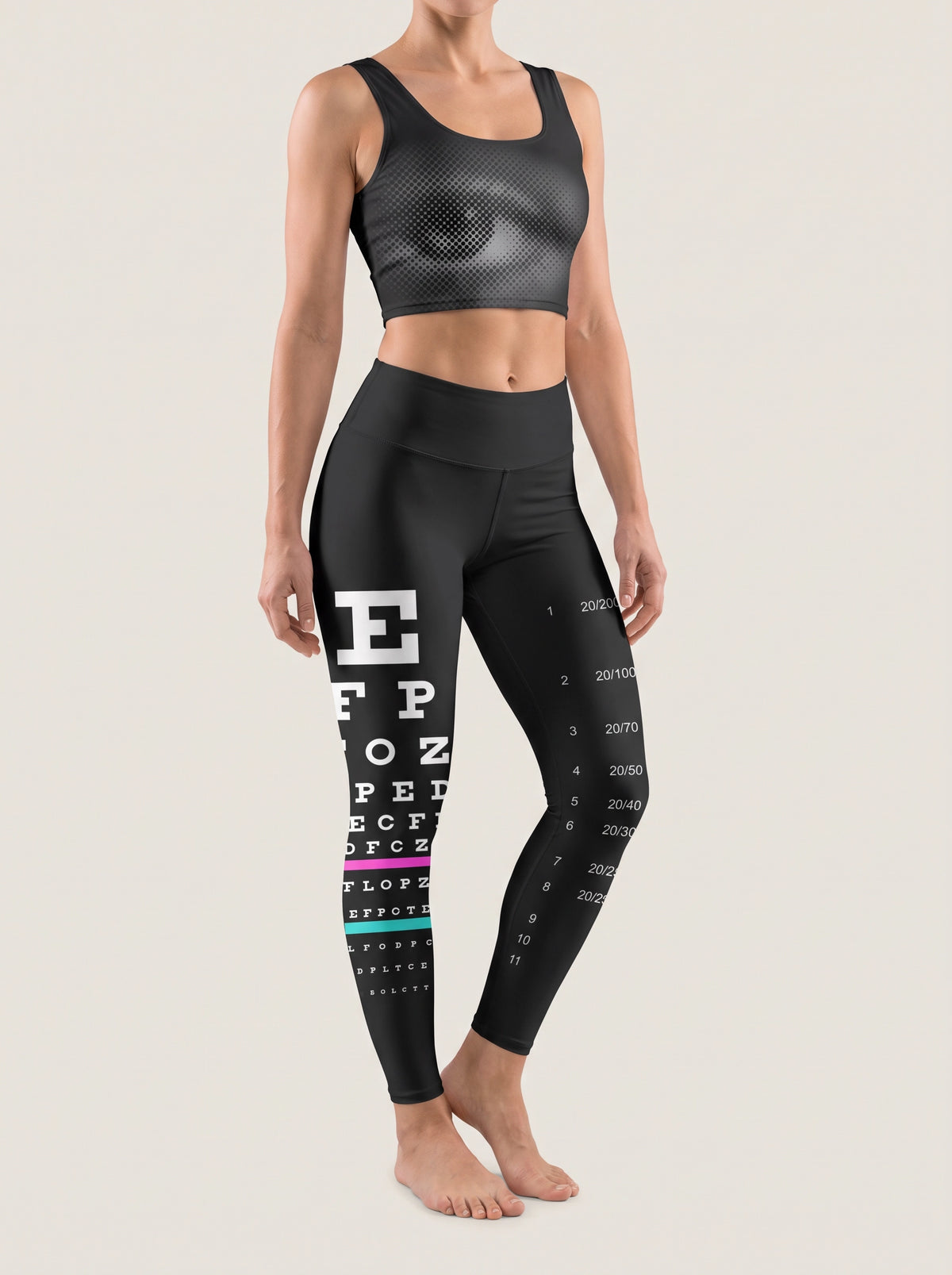 Halftone Vision Sports Bra Set