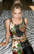 Halloween Gothic Cat Patchwork Bralette Set