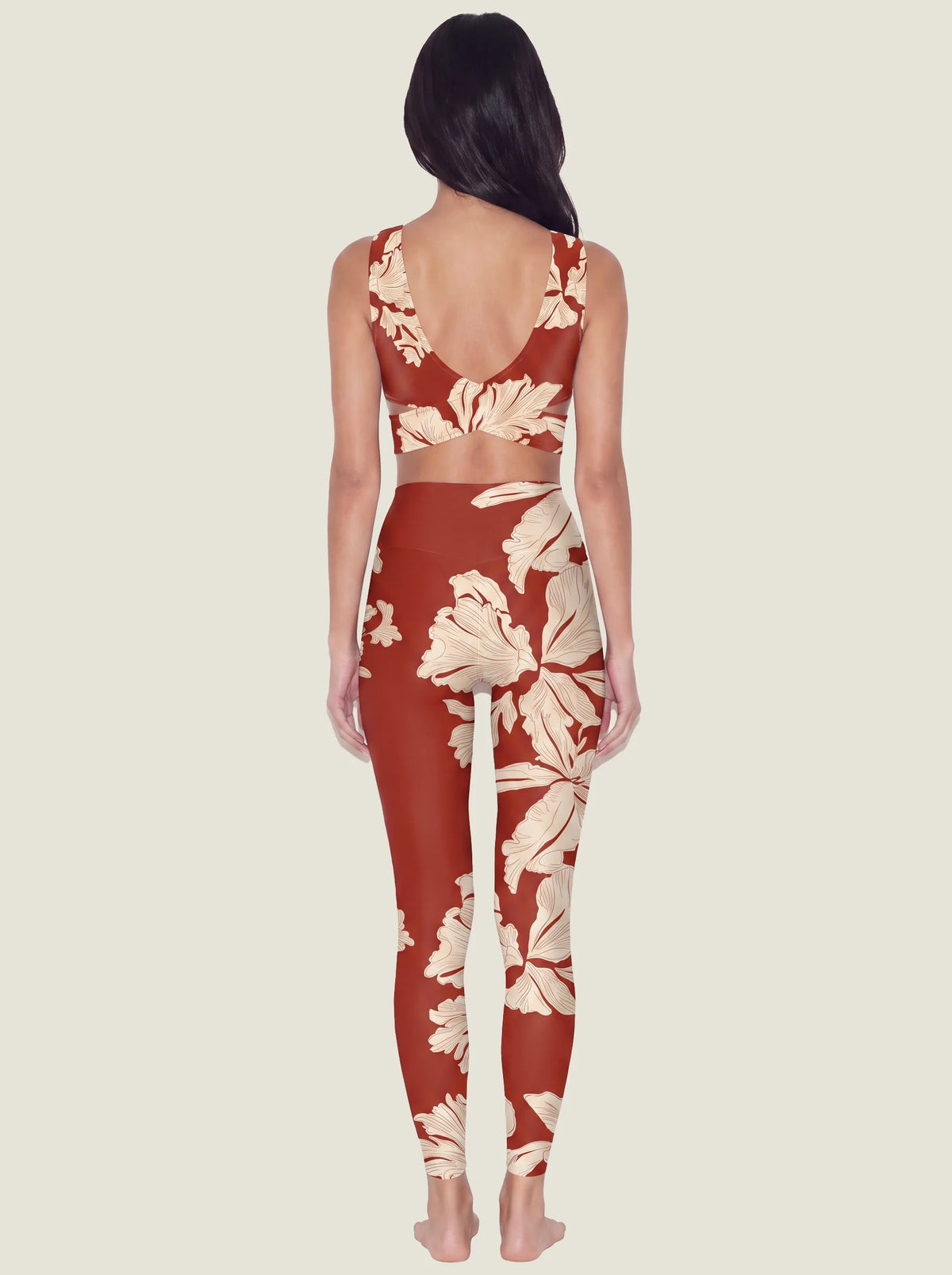 Vintage Botanical Floral Bralette Set