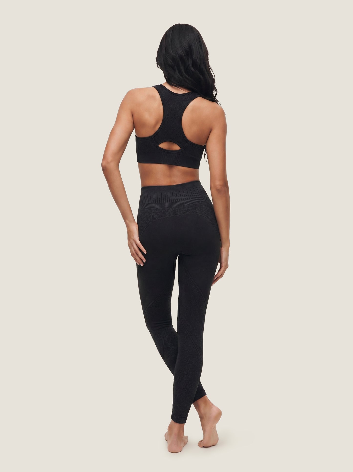 Die Serenity Series Strick-Leggings