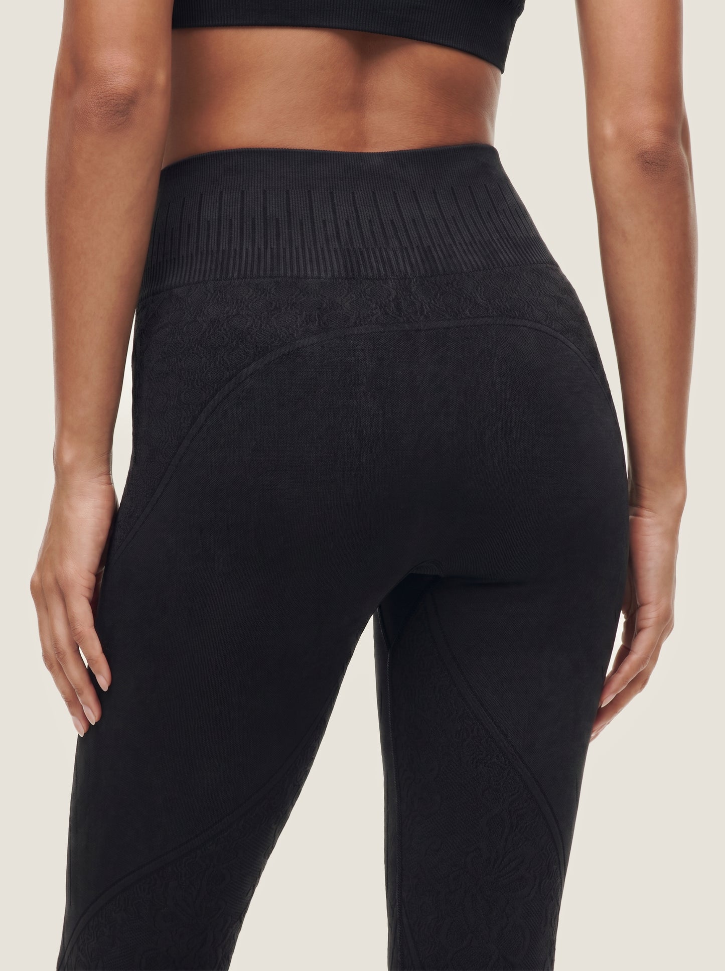 Die Serenity Series Strick-Leggings
