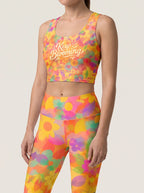 Keep Blooming Sports Bra Set