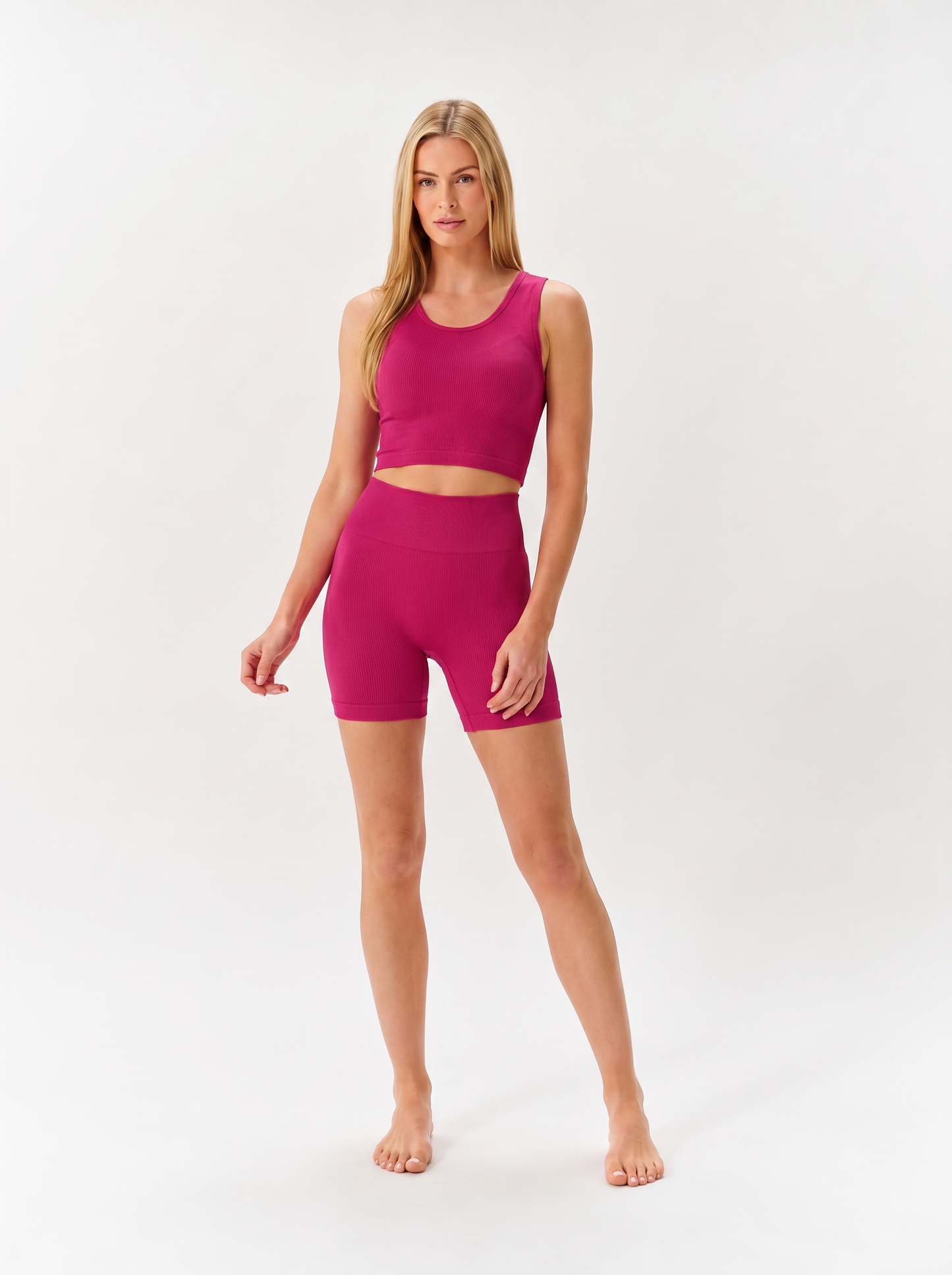 The Serenity Series Ribbed Seamless Knit Set