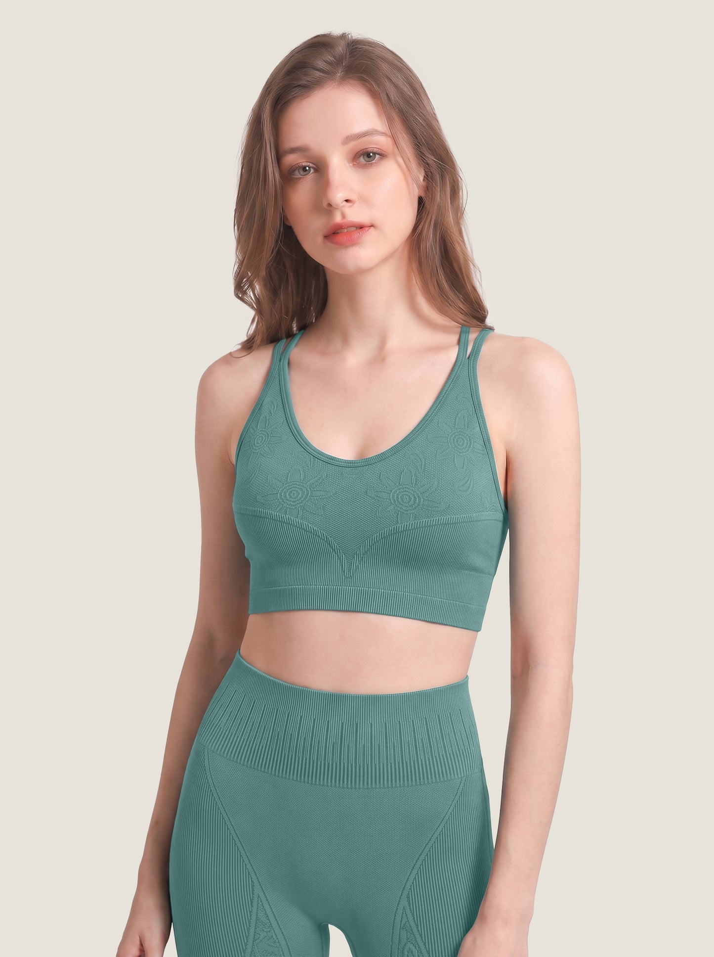 Ribbed Seamless Bra