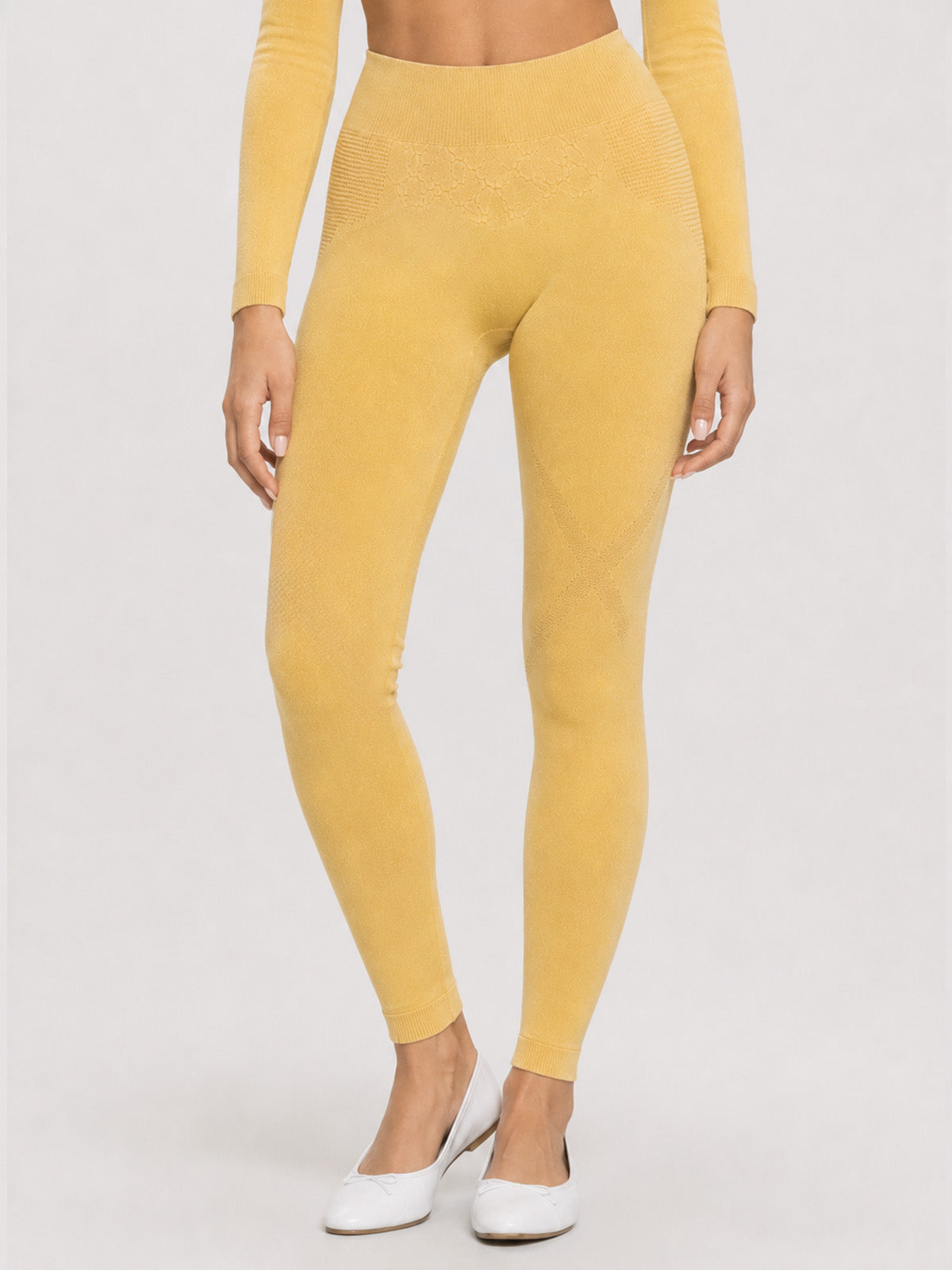 I leggings in maglia senza cuciture a vita alta Serenity Series