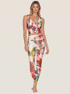 Painterly Bloom Sports Bra Set
