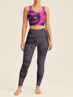 Midnight Magic Halloween Sports Bra Set