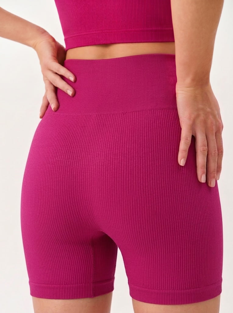 The Serenity Series Ribbed Seamless Knit Set