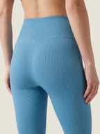 Ribbed Seamless Knit Leggings