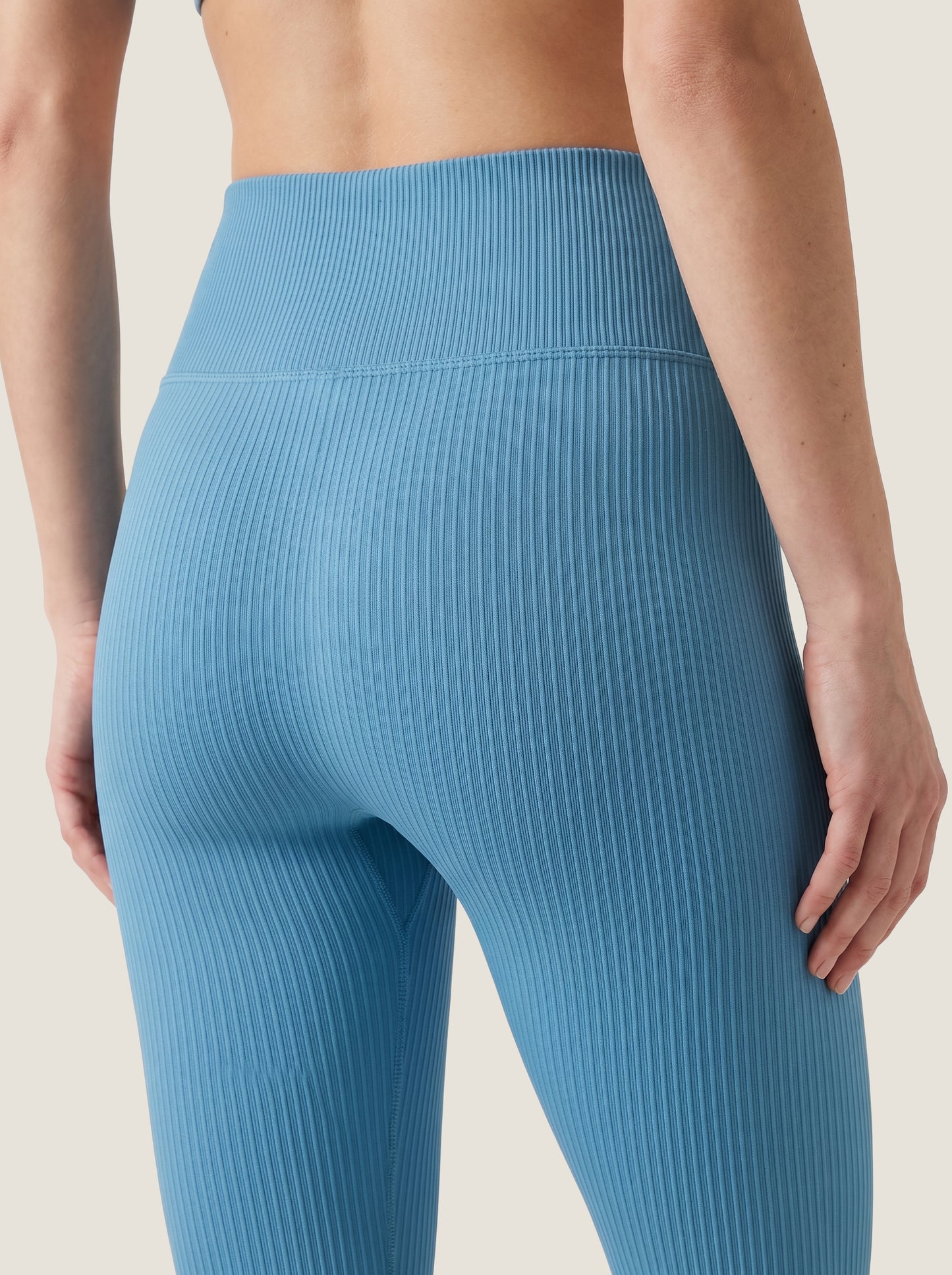 The Serenity Series: Leggings in maglia a costine senza cuciture