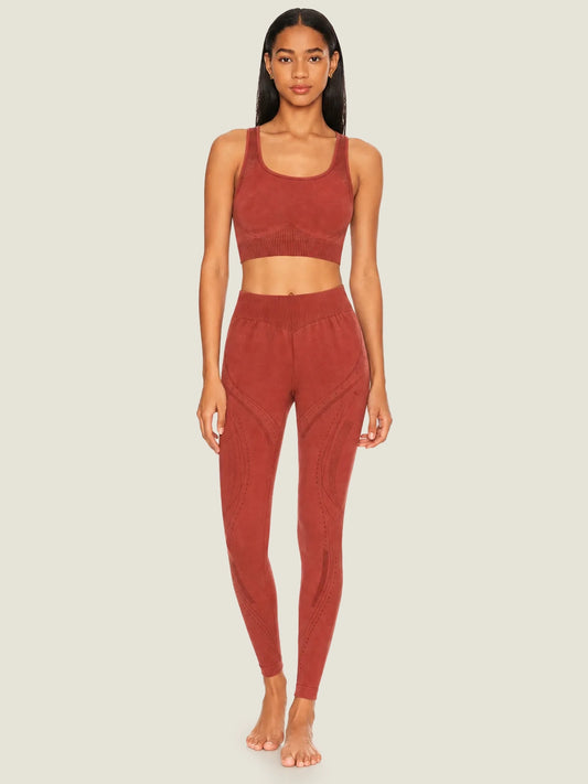 Mineral Wash Seamless Bra