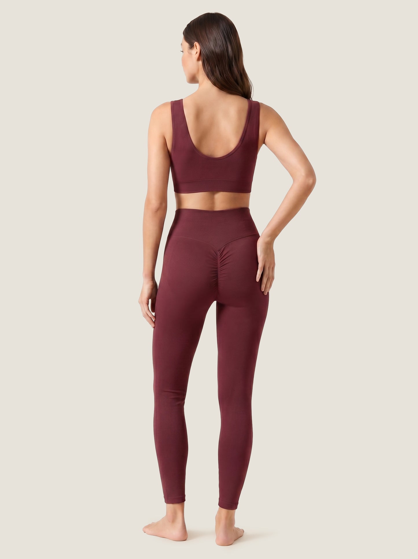 V-Neck Sculpt Seamless Bra