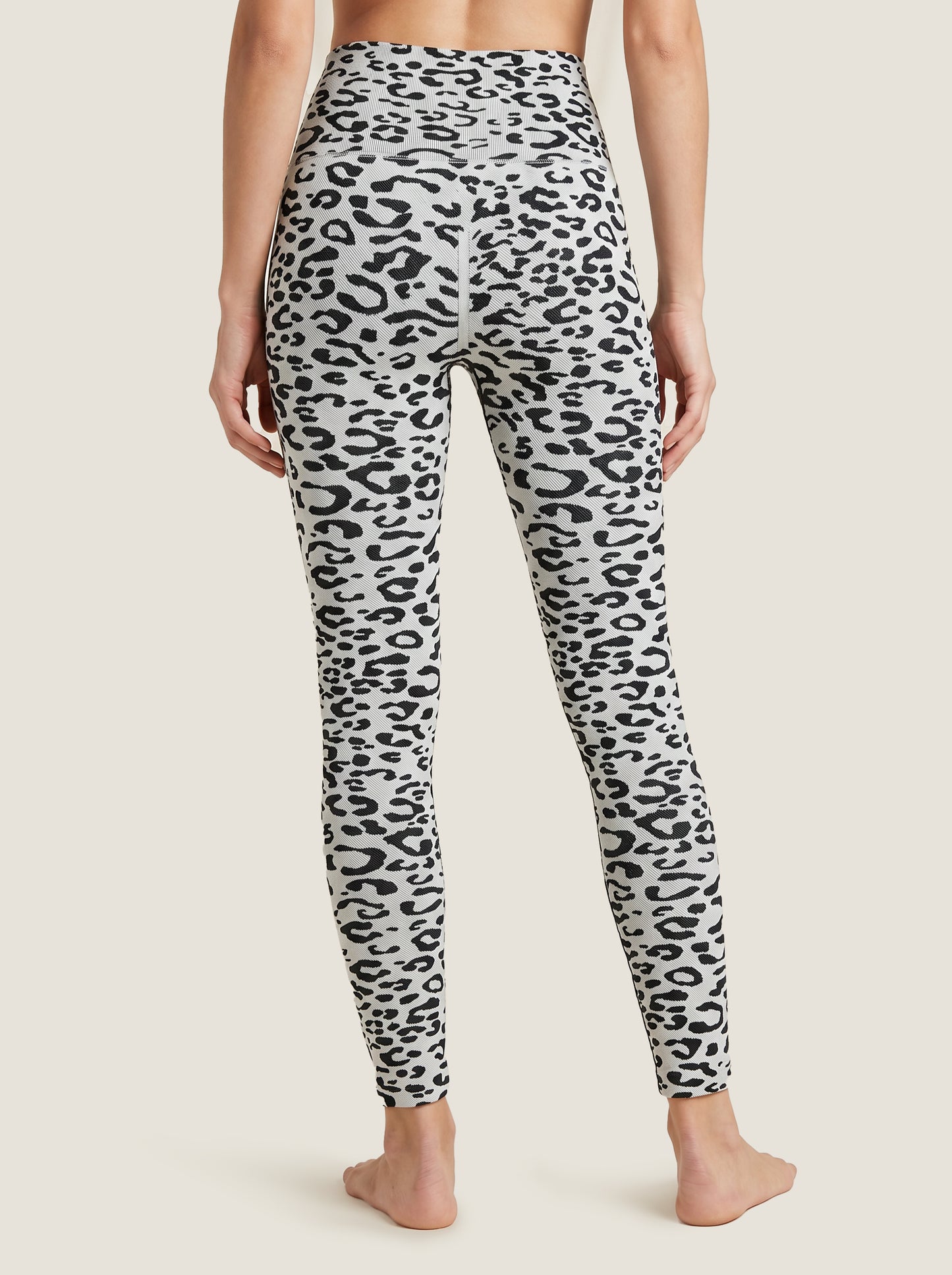 Snow Leopard Jacquard Seamless Leggings