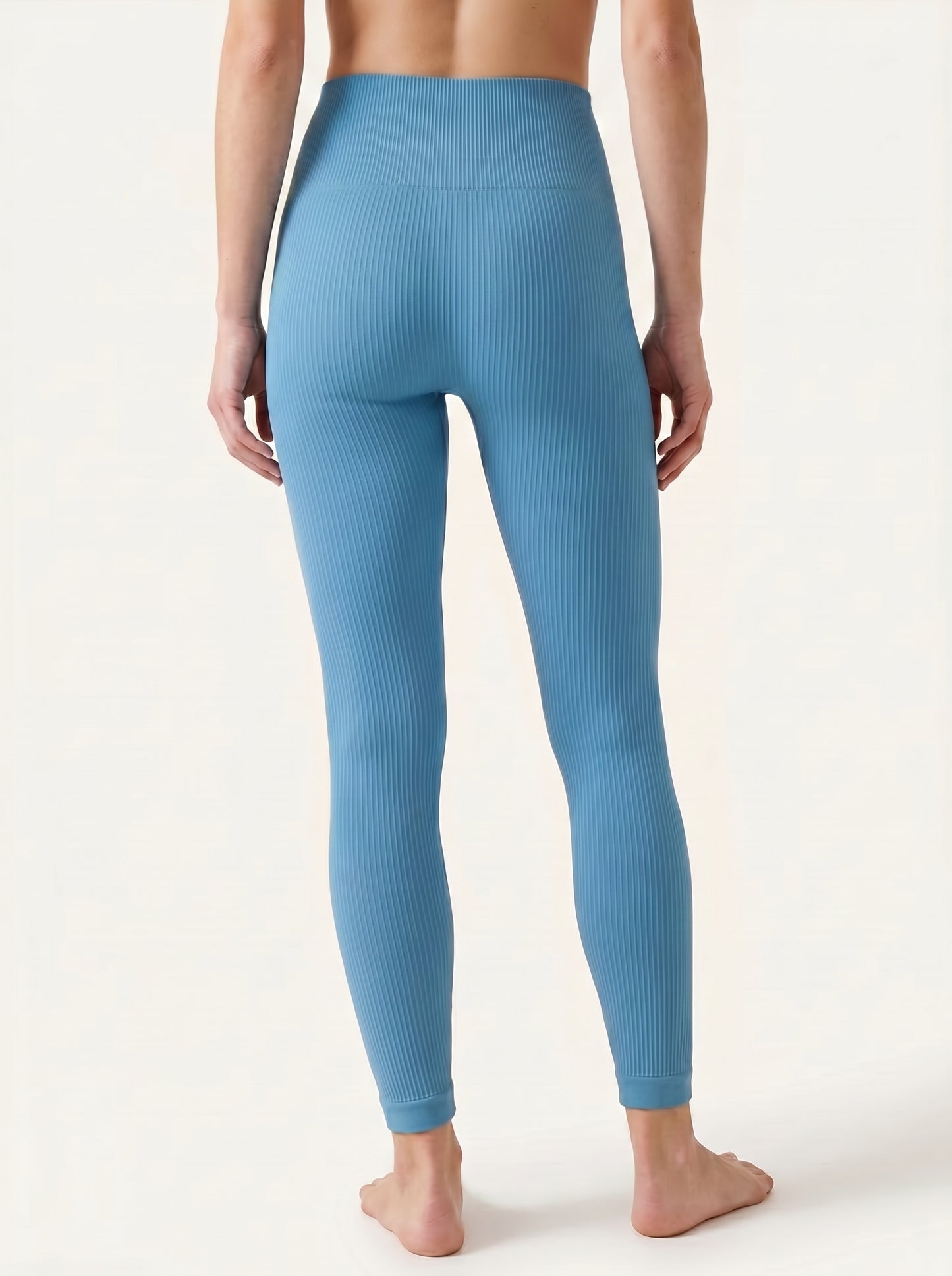 The Serenity Series: Ribbed Seamless Knit Leggings