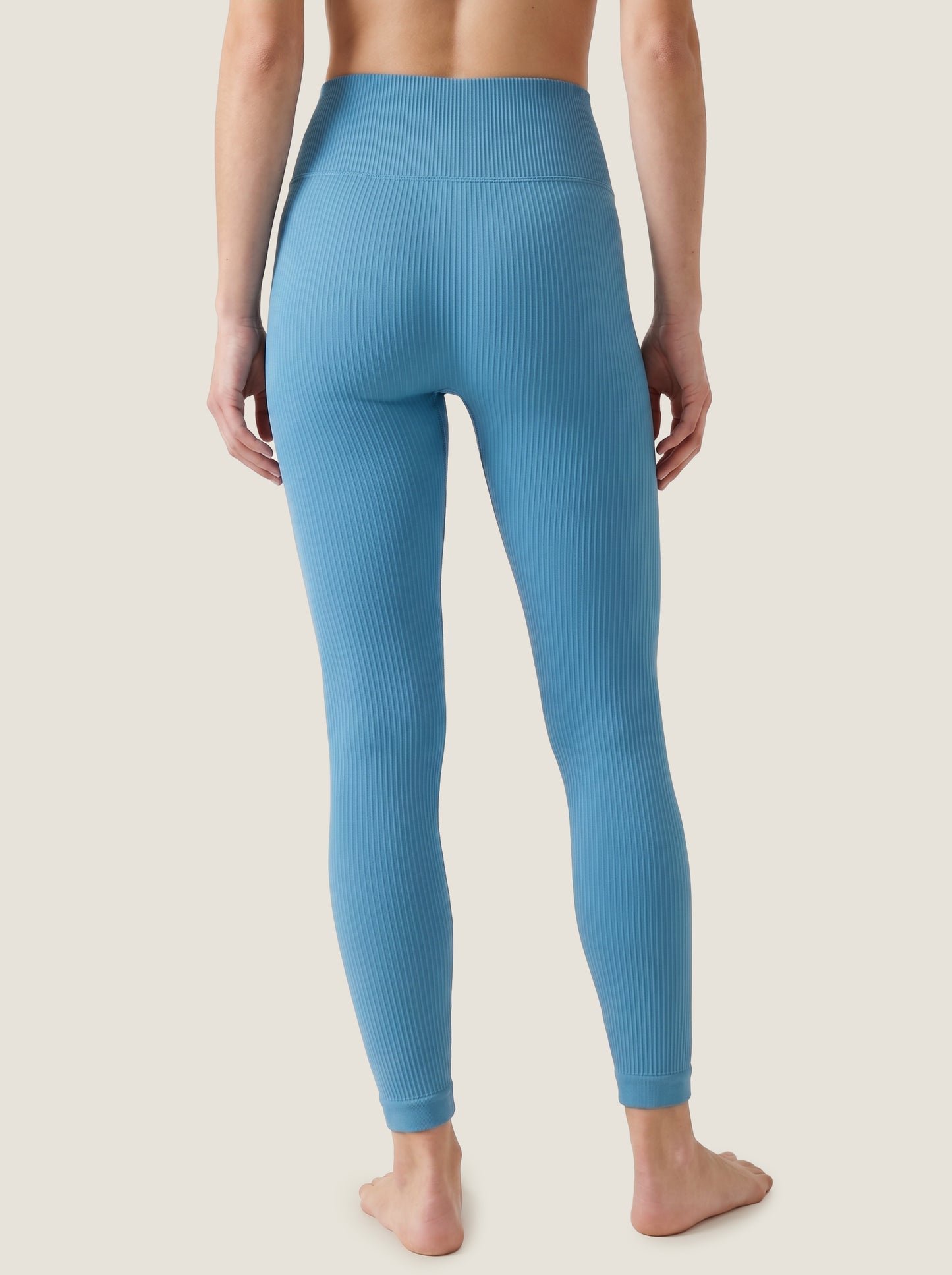 The Serenity Series: Leggings in maglia a costine senza cuciture