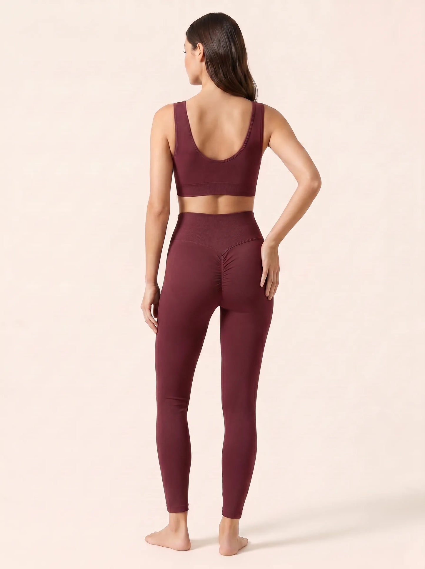 V-Neck Sculpt Seamless Bra