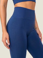 Linear-Rib Seamless Leggings
