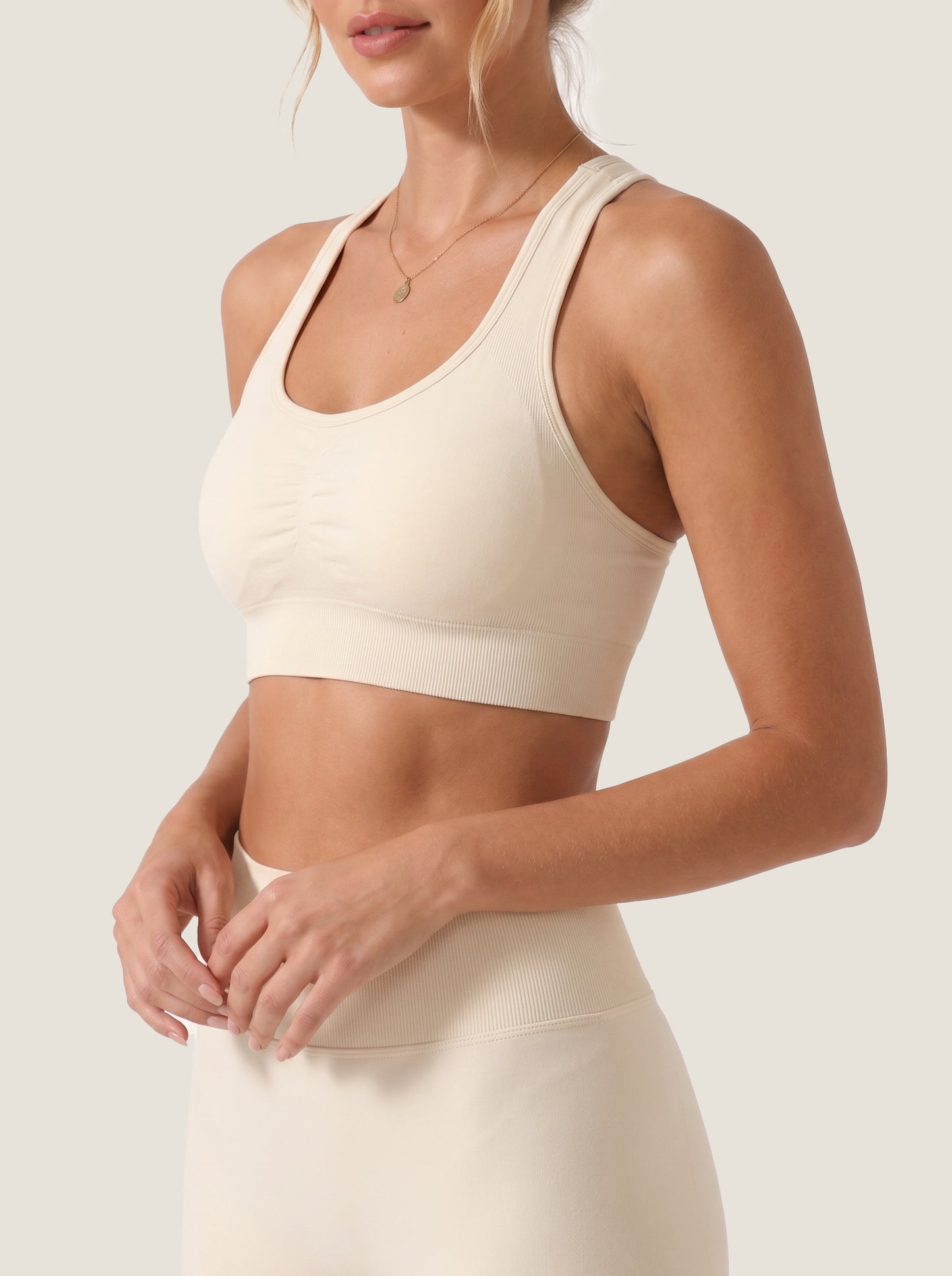 The Serenity Series: Reggiseno mimetico con incrocio sul davanti